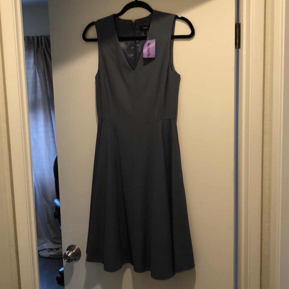 Theory A-line suit dress